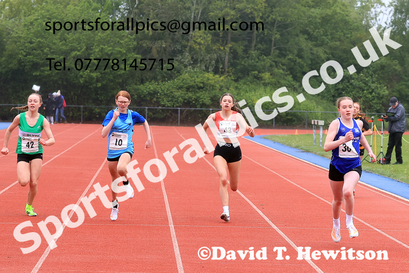 200 metres, 2026 North Eastern Track and Field Champs, Shildon, County Durham. Photo: David T. Hewitson/Sports for All Pics